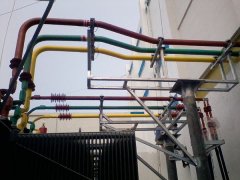 6063G insulated aluminum bus tube